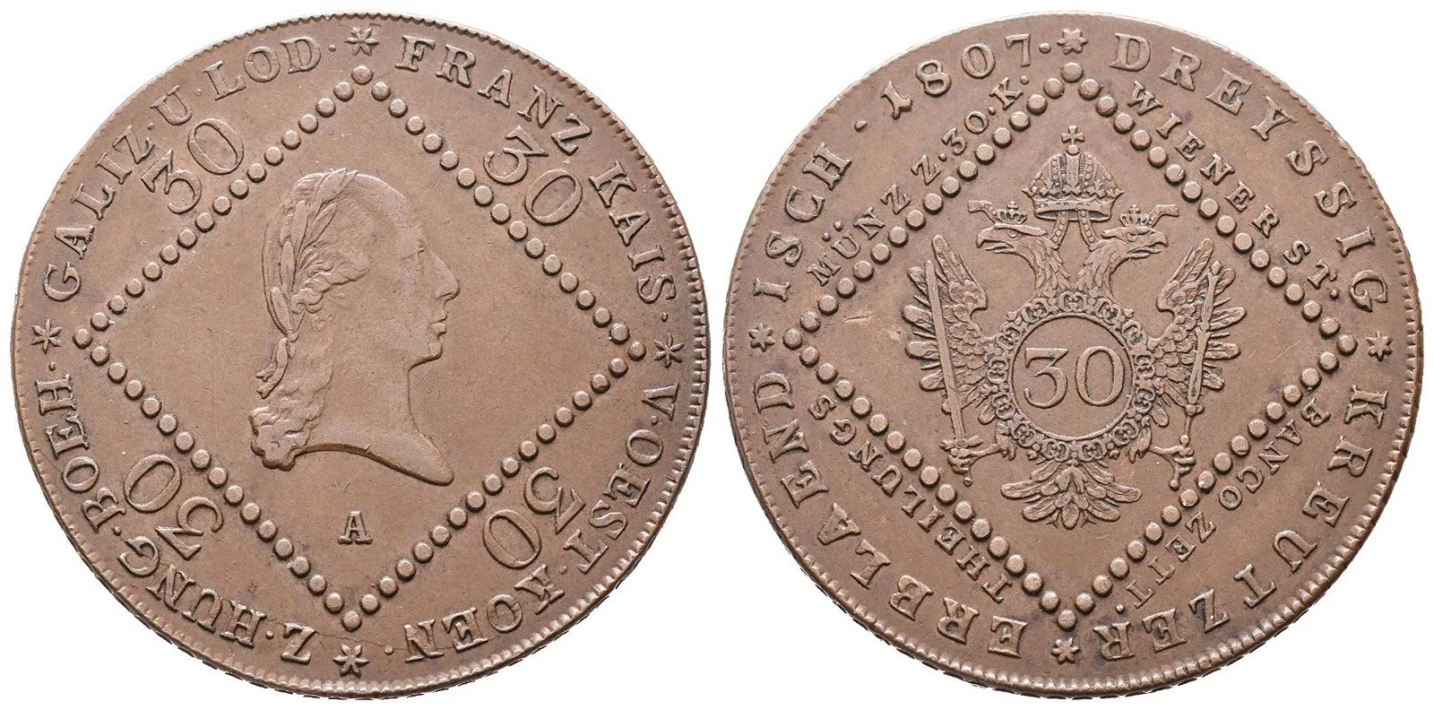 František II., 1792 - 1835 — 1