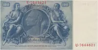 Německo, 100 Reichsmark 1935, typ O/O, Hej.D8c - fotografie 2