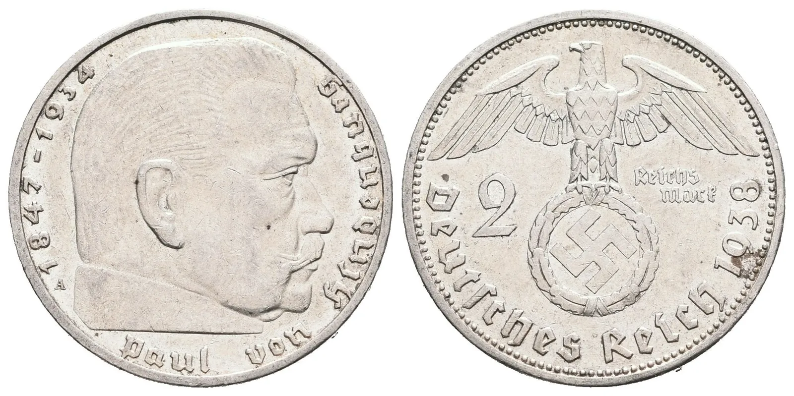 III. říše, 2 Marka 1938 A