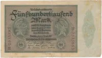 Německo, 500000 Mark 1923, Ro.87c
