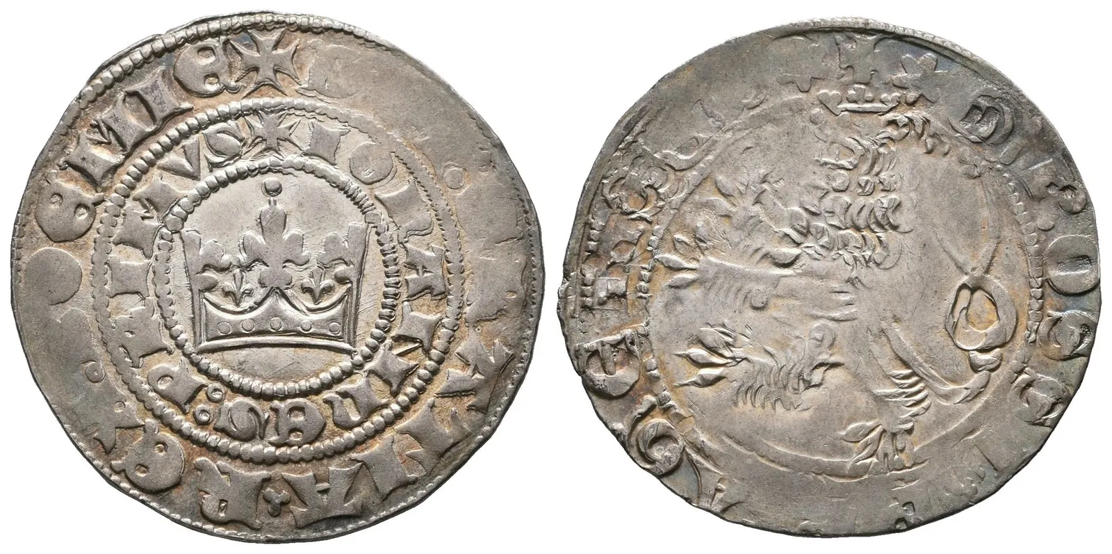 Jan Lucemburský, Pražský groš, Castelin 36