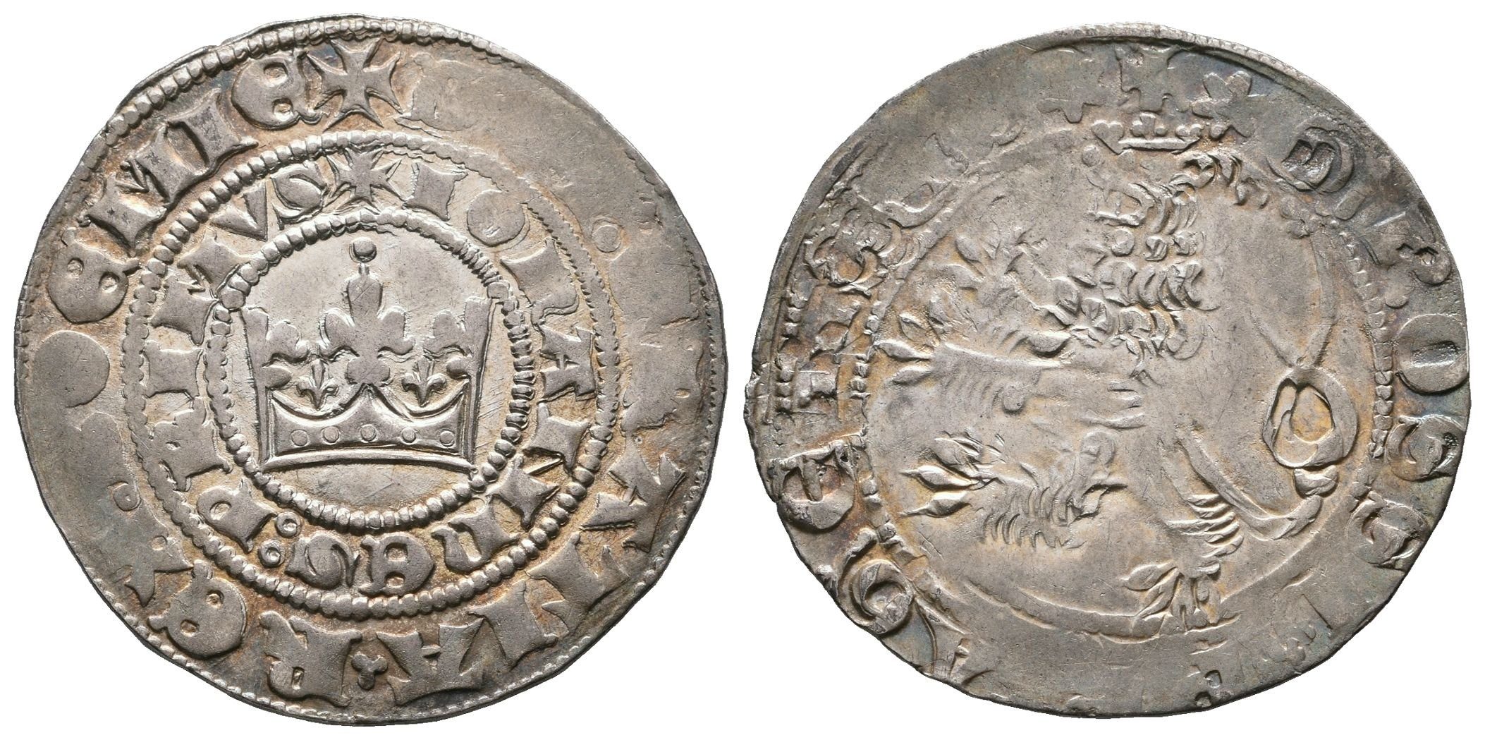 Jan Lucemburský, Pražský groš, Castelin 36