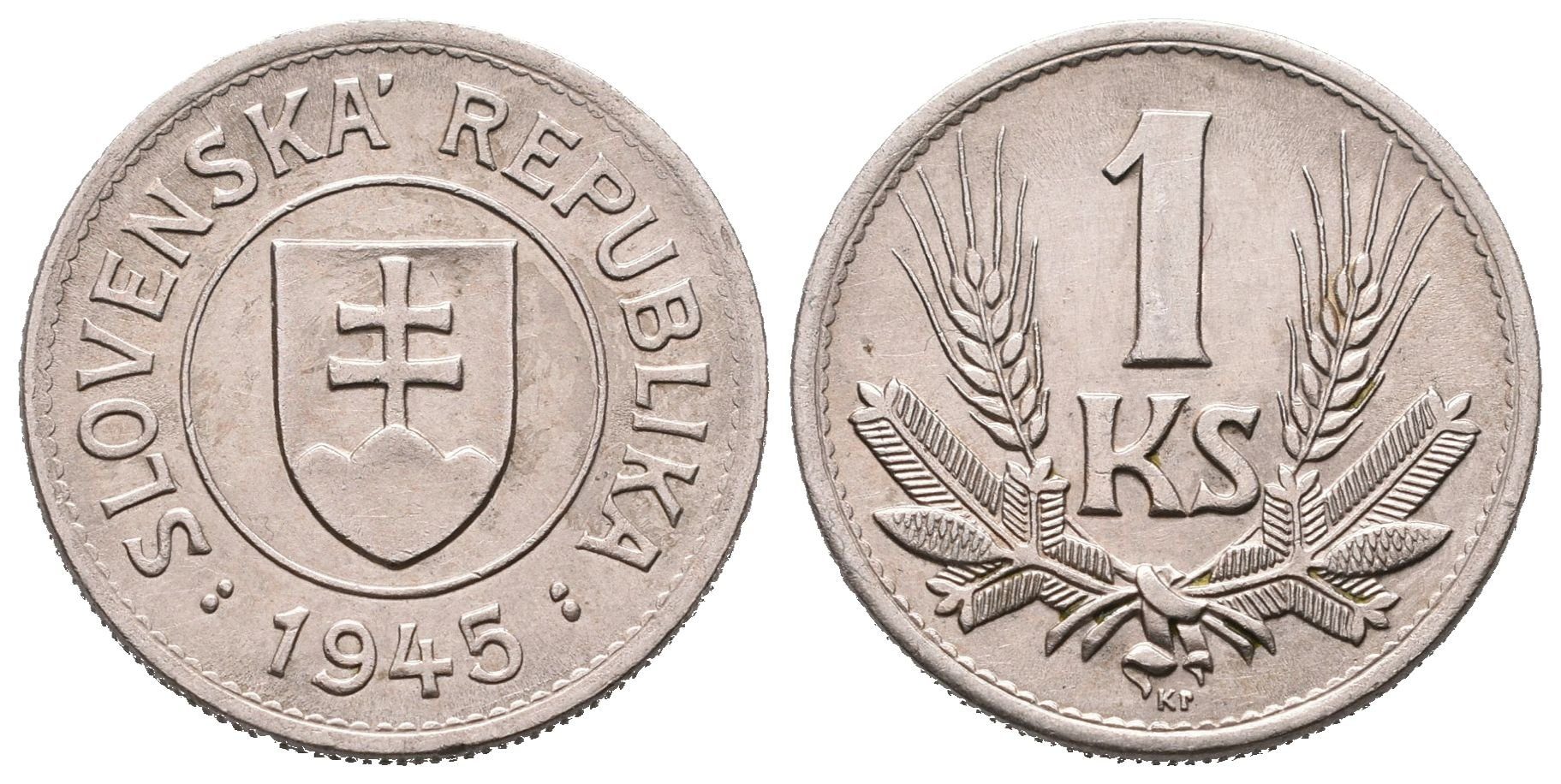 1 Koruna 1945