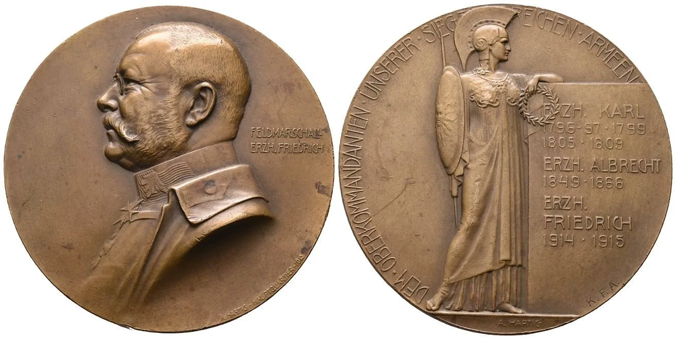 Arcivévoda Friedrich, polní maršál, 1856 - 1936 — 1