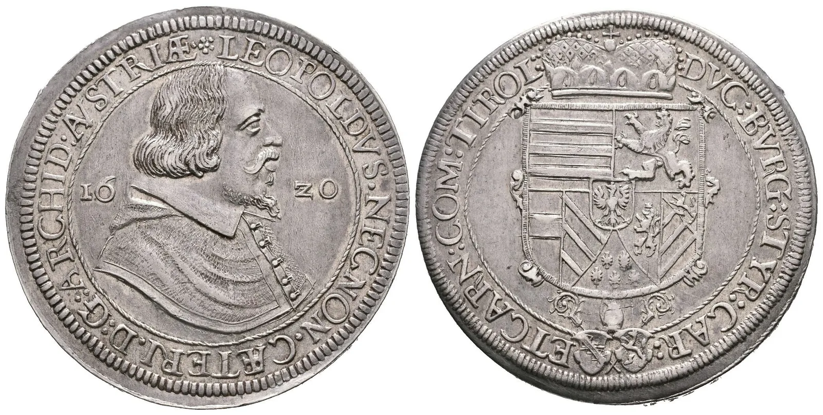 Tolar 1620, Hall, Dav.3328, KM. - (28,68 g), velmi pěkná zachovalost, — 1
