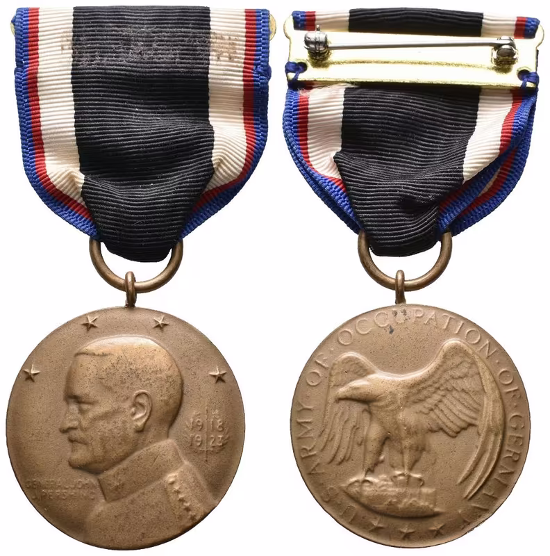 USA, Medaile na okupaci Německa