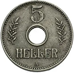 Koloniální ražby, Německá Východní Afrika — 1