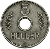 Koloniální ražby, Německá Východní Afrika — 1