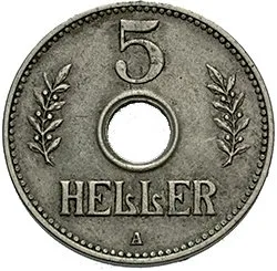 Koloniální ražby, Německá Východní Afrika — 1