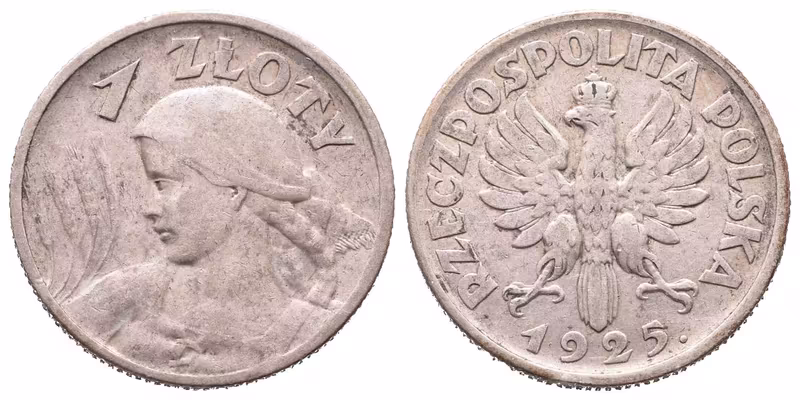 Polsko, 1 Zlotý 1925