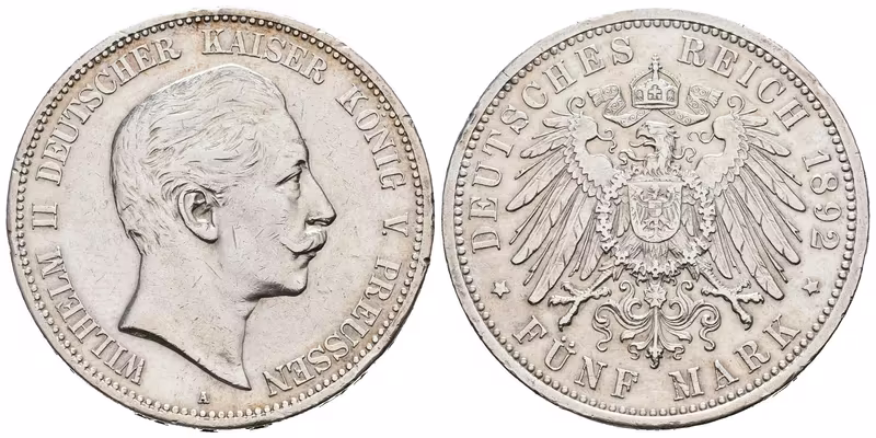 Prusko, 5 Marka 1892