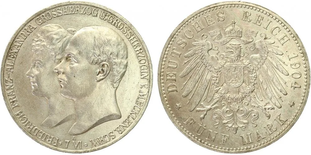 Mecklenburg - Schwerin, Friedrich Franz IV., 1901 - 1918 — 1