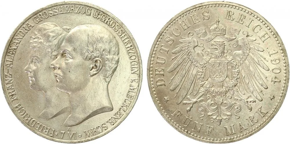 Mecklenburg - Schwerin, Friedrich Franz IV., 1901 - 1918 — 1