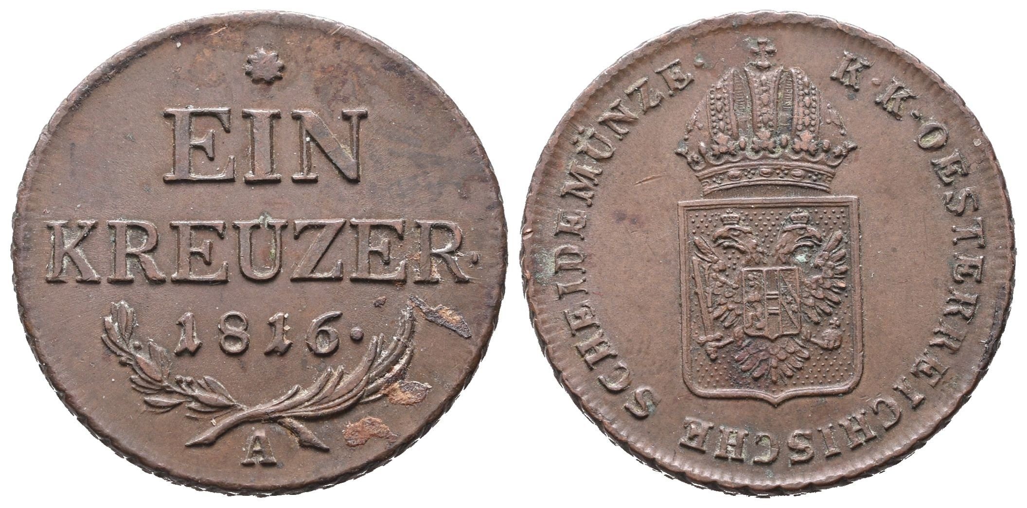 František II., 1 Krejcar 1816 A