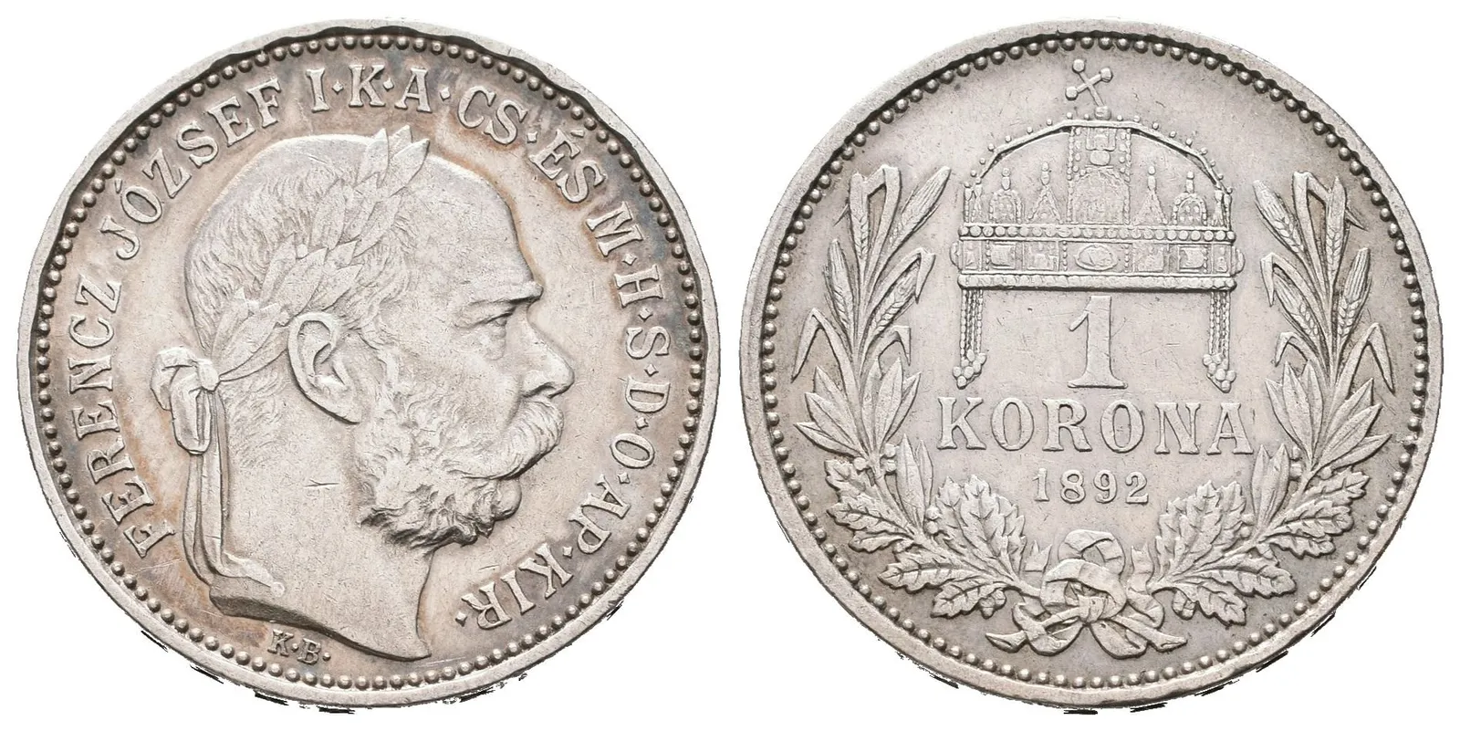 1 Koruna 1892 KB