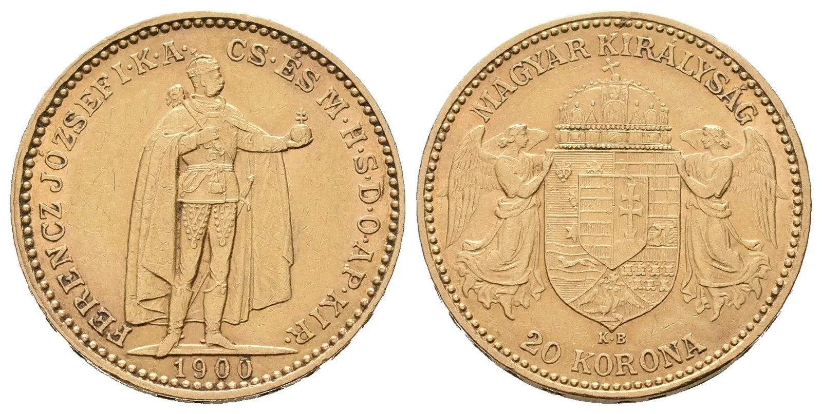 20 Koruna 1900 KB