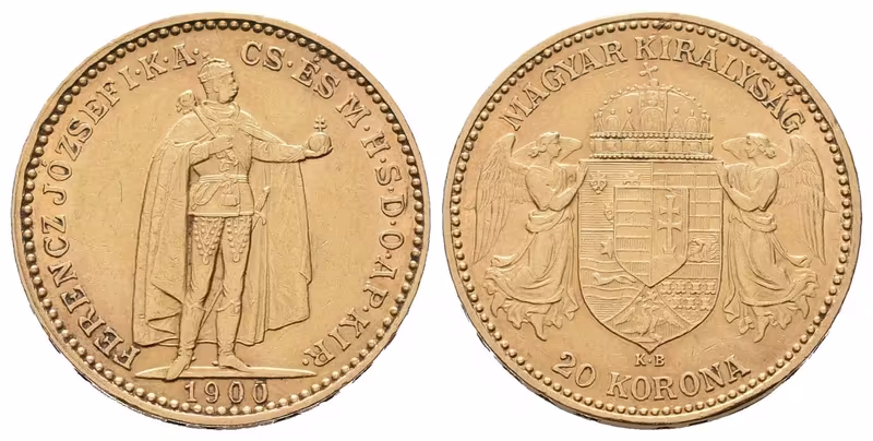 20 Koruna 1900 KB