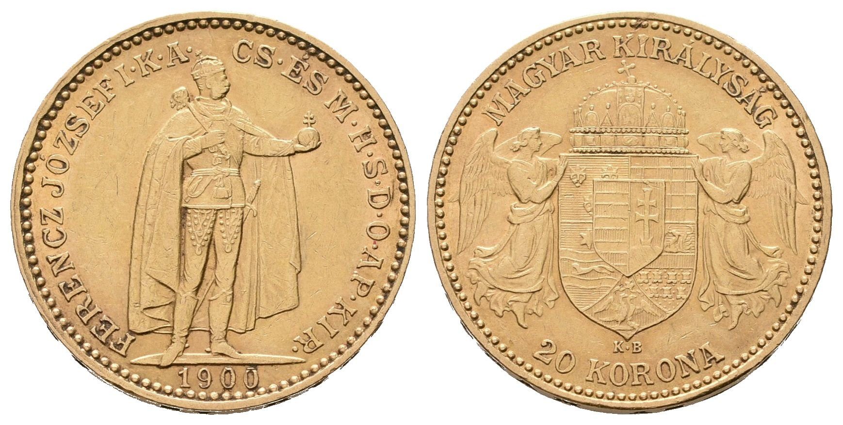 20 Koruna 1900 KB