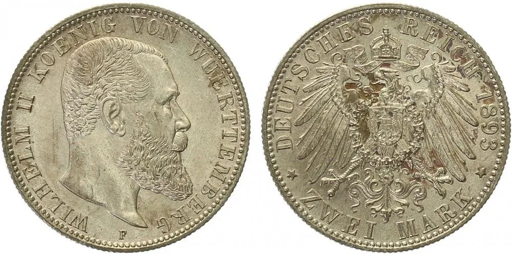 Württemberg, Wilhelm II., 1891 - 1918 — 1