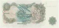 Velká Británie, 1 Pound (1962~1966), Hollom, P.374c - fotografie 2