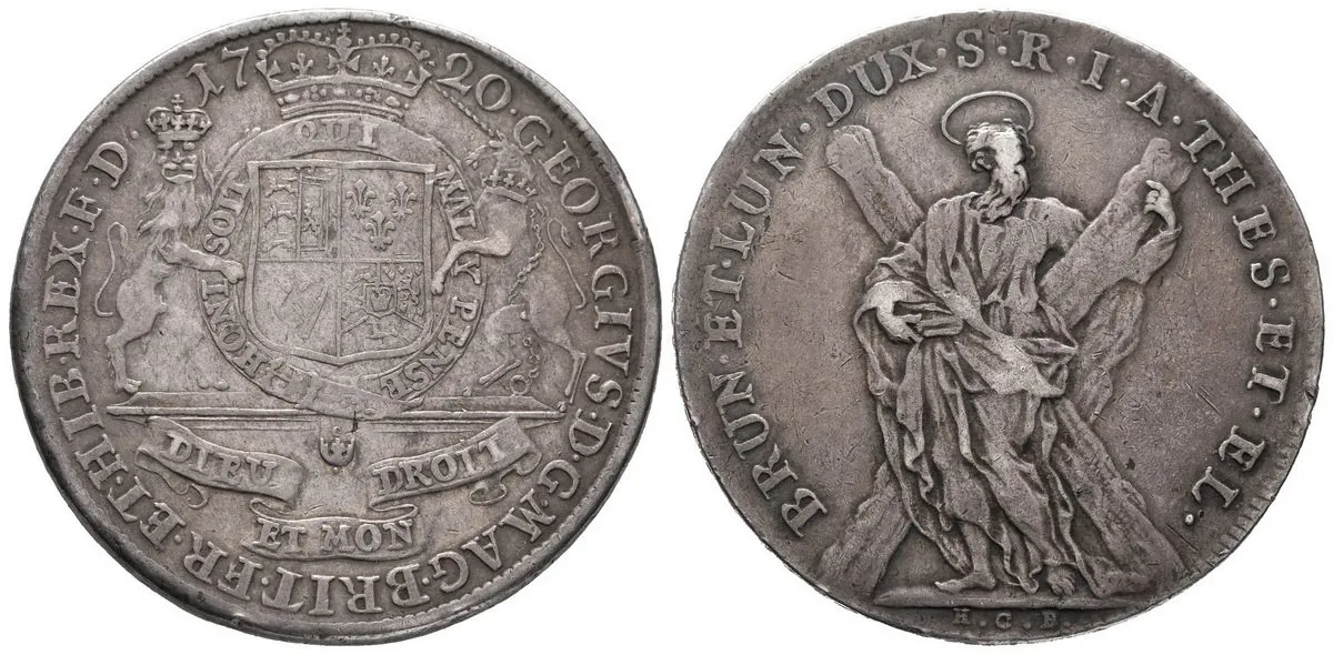 Braunschweig - Lüneburg - Calenberg - Hannover, George Ludwig, 1698 - 1727 — 1