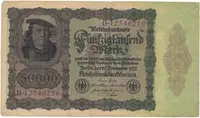 Německo, 50000 Mark 1922, Ro.78