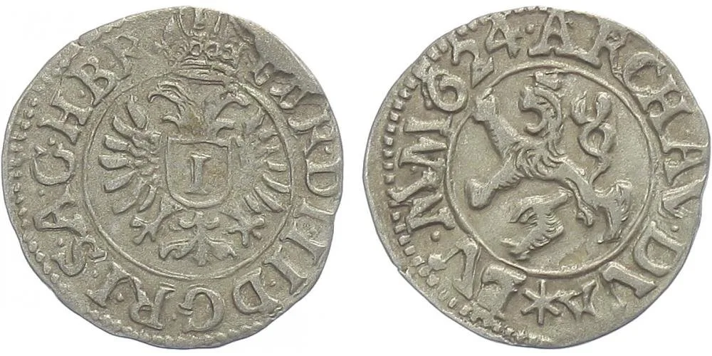Ferdinand II., 1619 - 1637 (Mince dobrého zrna) — 1