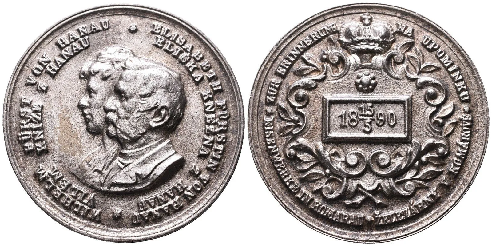 Hannau - Hořowitz, Wilhelm a Elisabeth von Lippe-Biesterfeld-Weißenfeld, 1889 - 1902 — 1