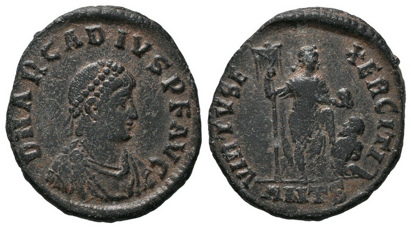 Arcadius, AE 2, Antiochia, RIC. 66f
