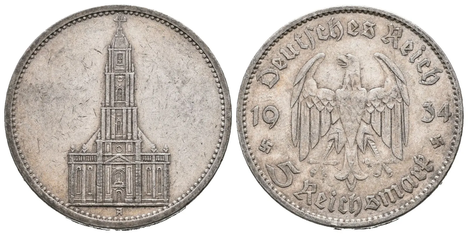 III. říše, 5 Marka 1934 A