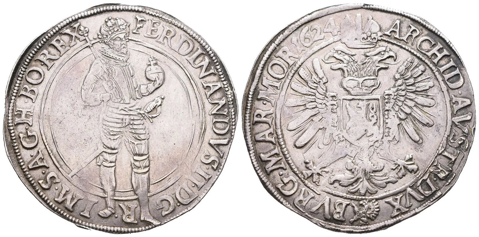 Ferdinand II., 1619 - 1637 (Mince dobrého zrna) — 1