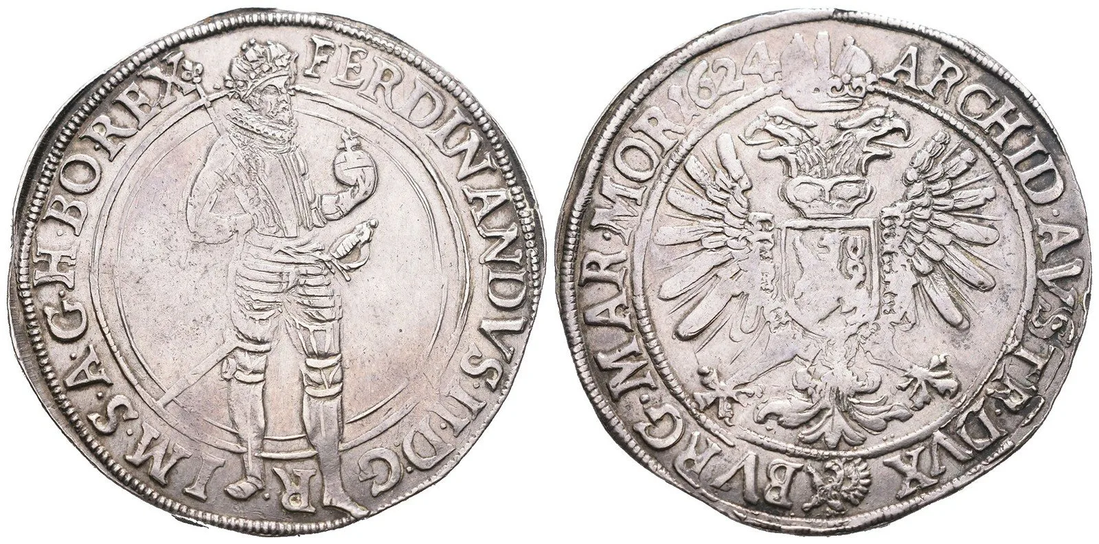 Ferdinand II., 1619 - 1637 (Mince dobrého zrna) — 1