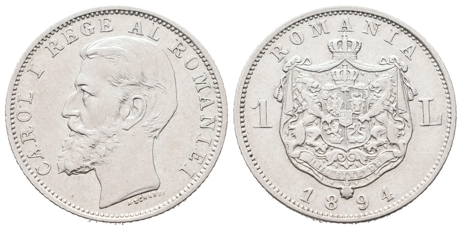 Rumunsko, 1 Leu 1894