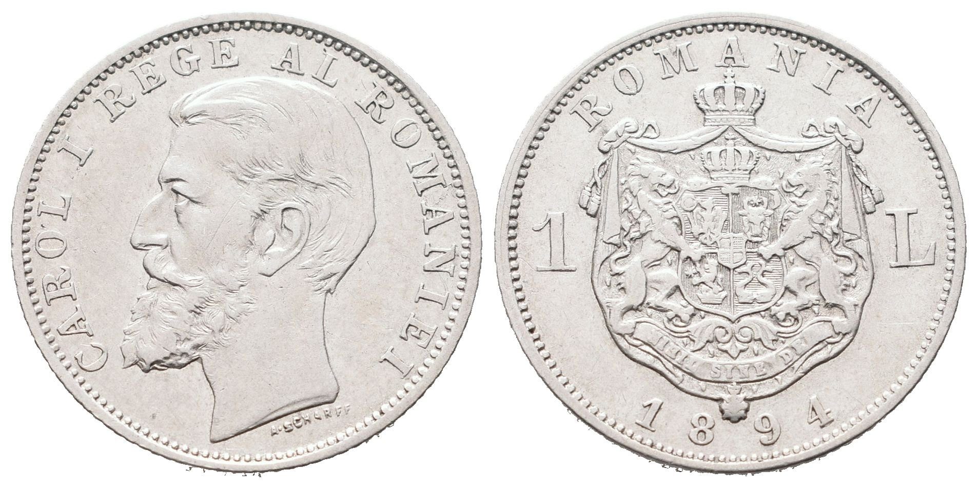 Rumunsko, 1 Leu 1894