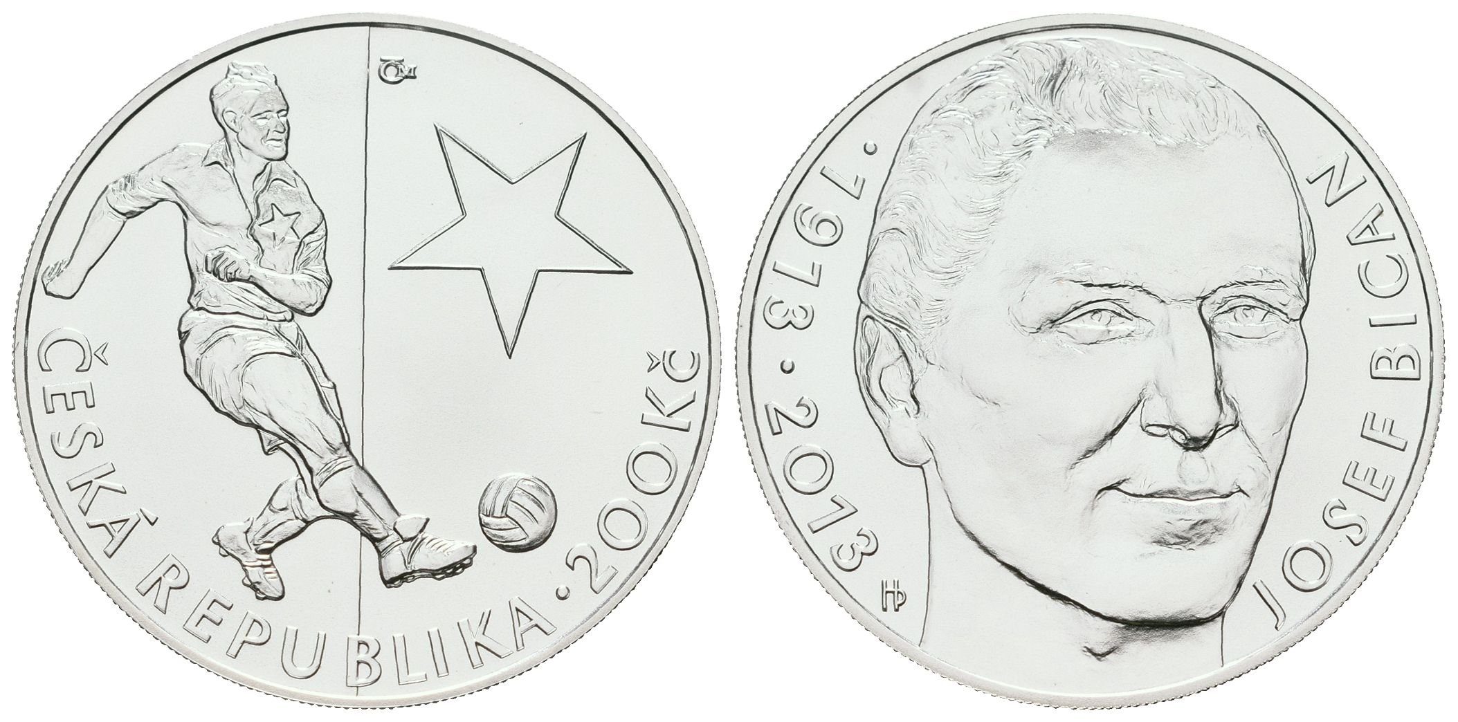 200 Kč 2013 - Josef Bican