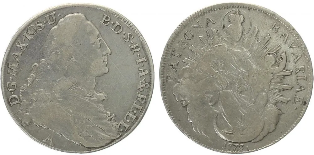 Bavorsko, Maximilian III. Josef, 1745 - 1777 — 1