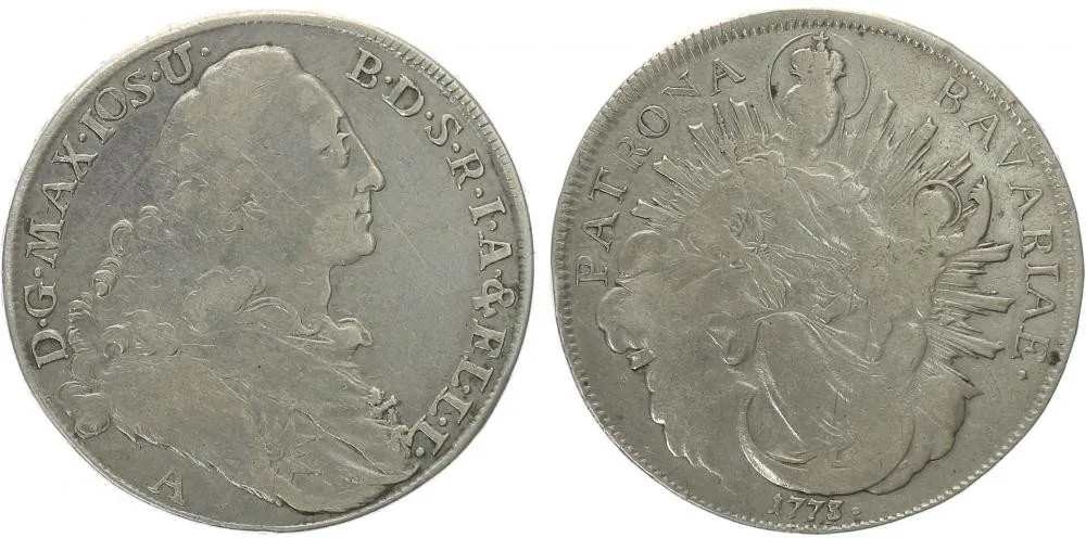 Bavorsko, Maximilian III. Josef, 1745 - 1777 — 1