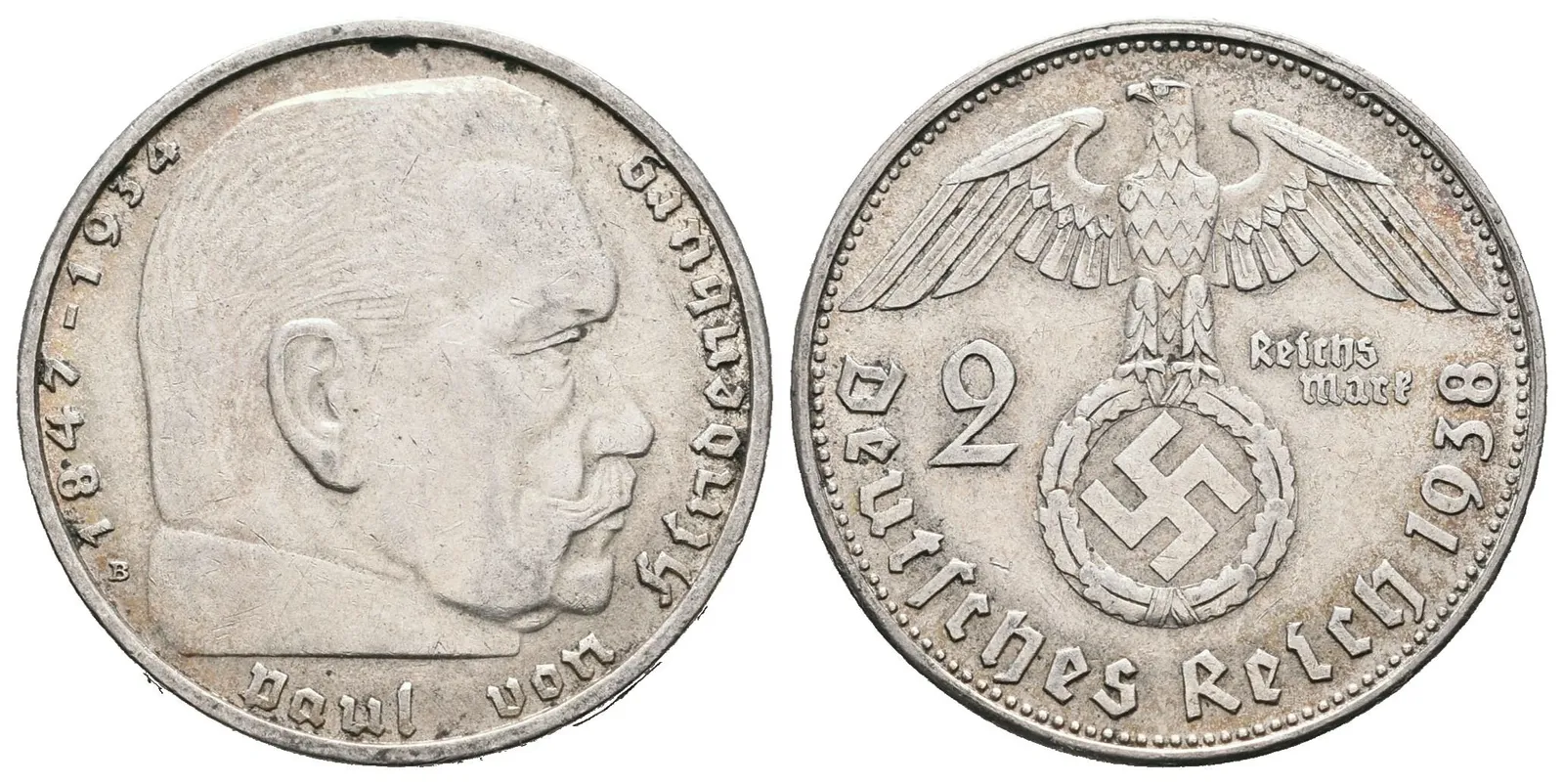 III. říše, 2 Marka 1938 B