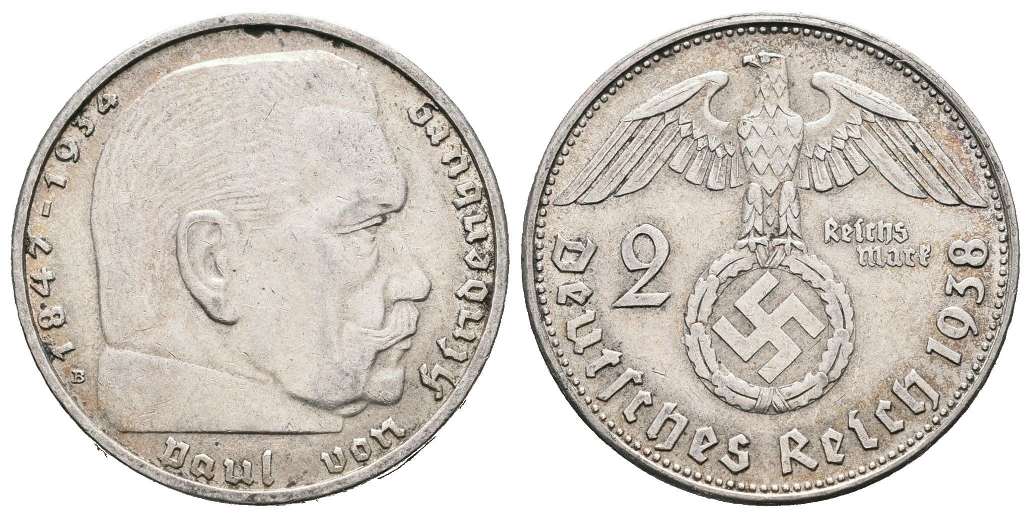 III. říše, 2 Marka 1938 B