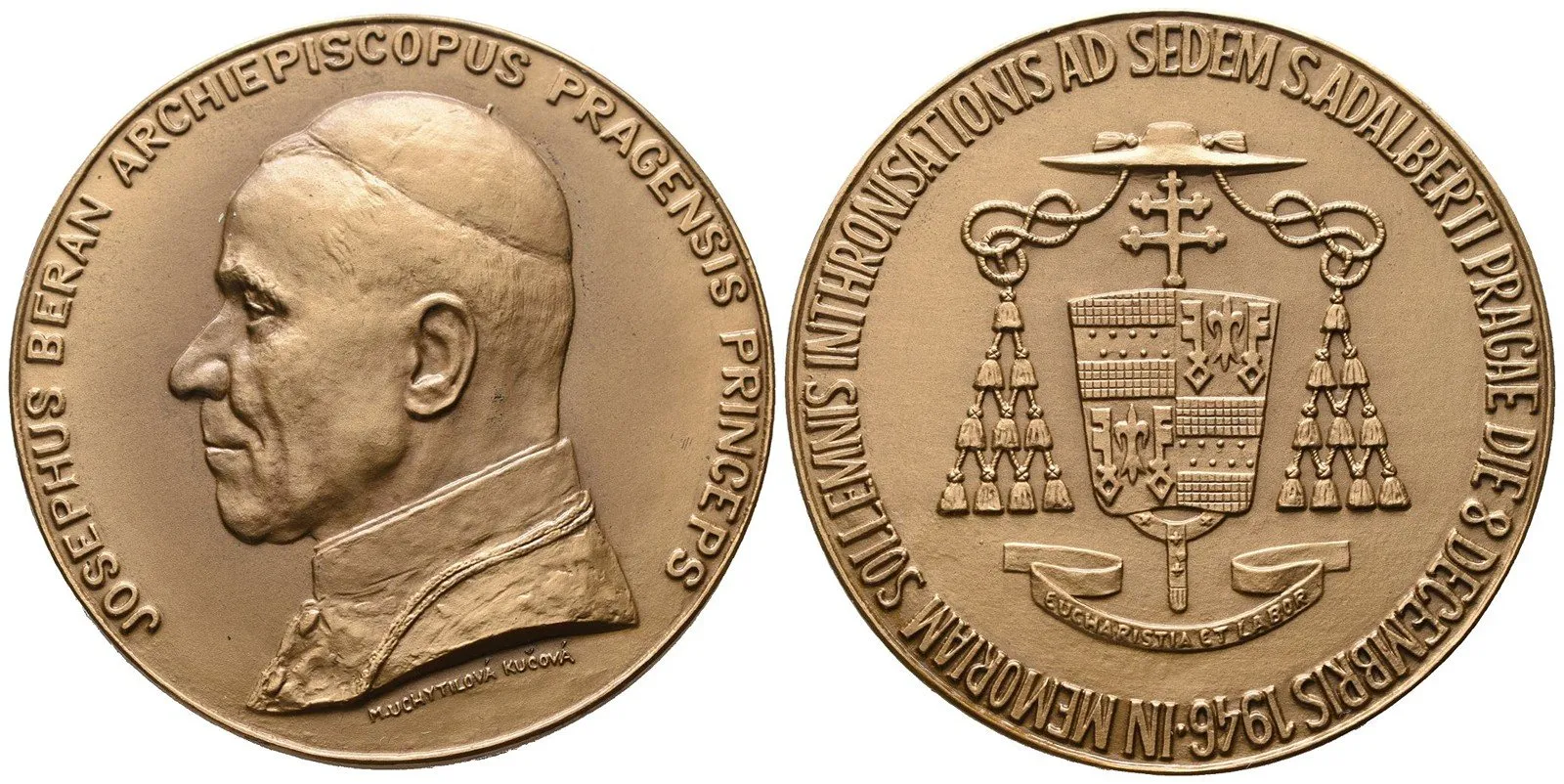 Praha - arcibiskupství, Josef Beran, 1946 - 1969 — 1