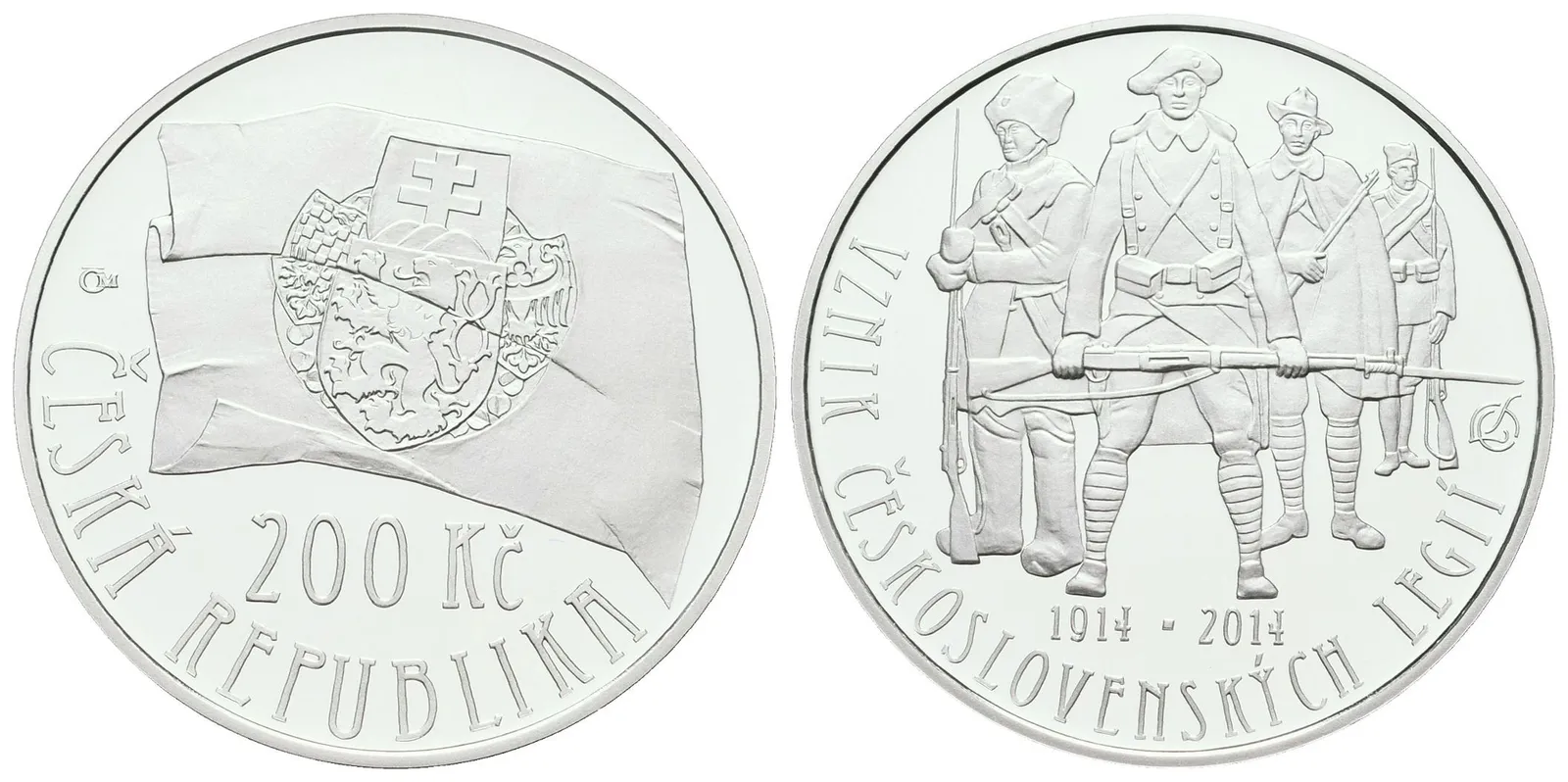 200 Kč 2014 - Československé legie