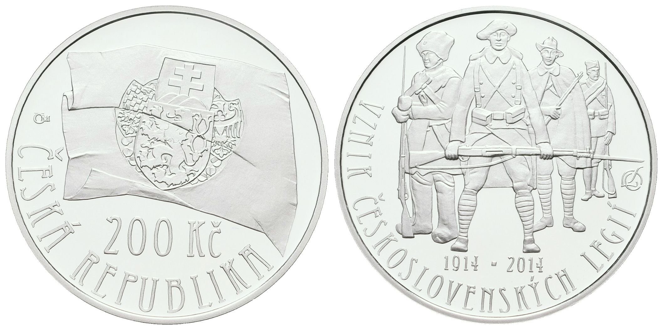 200 Kč 2014 - Československé legie
