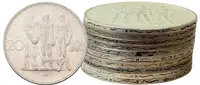 Soubor mincí 20 Koruna 1933 - 1934