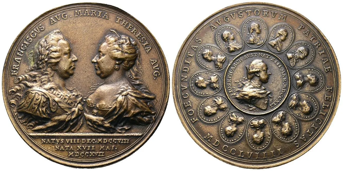 Marie Terezie, 1740 - 1780 — 1