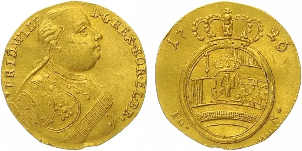 Brandenburg - Preussen, Friedrich Wilhelm, 1713 - 1740 — 1