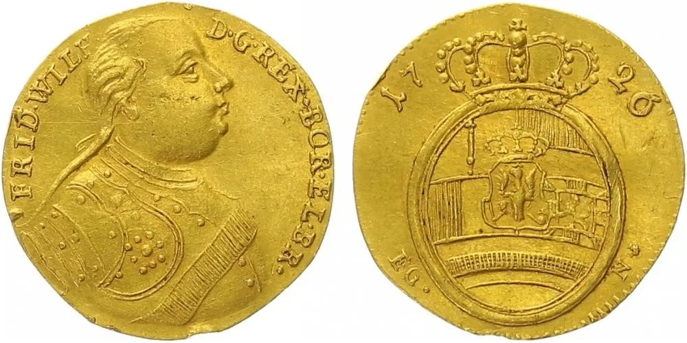 Brandenburg - Preussen, Friedrich Wilhelm, 1713 - 1740 — 1