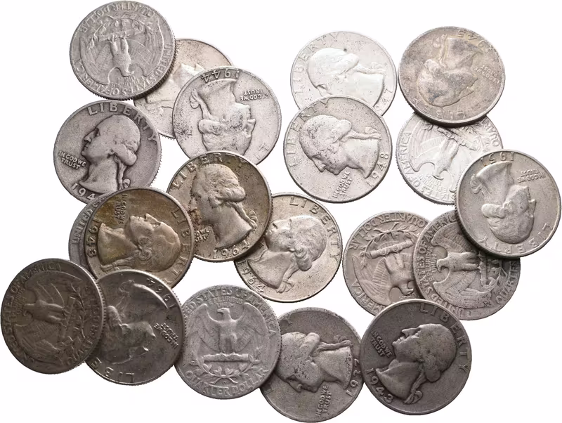 USA, 1/4 Dollar 1932 - 1964 - George Washington