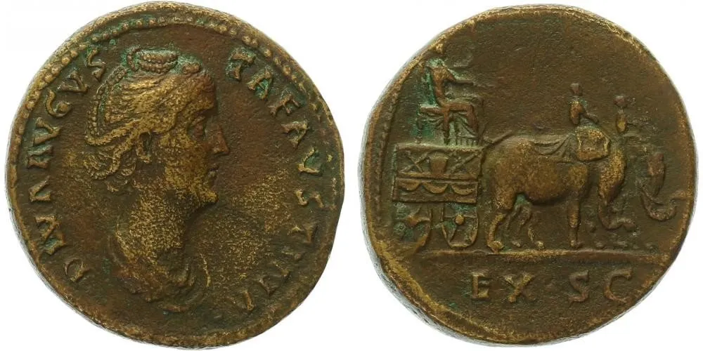Faustina senior, manželka Antonina Pia — 1