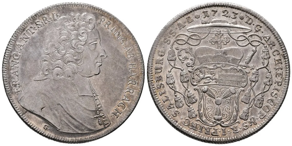 Salzburg - arcibiskupství, Franz Anton Harrach, 1709 - 1727 — 1