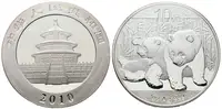 Čína, 10 Yuan 2010 - Panda